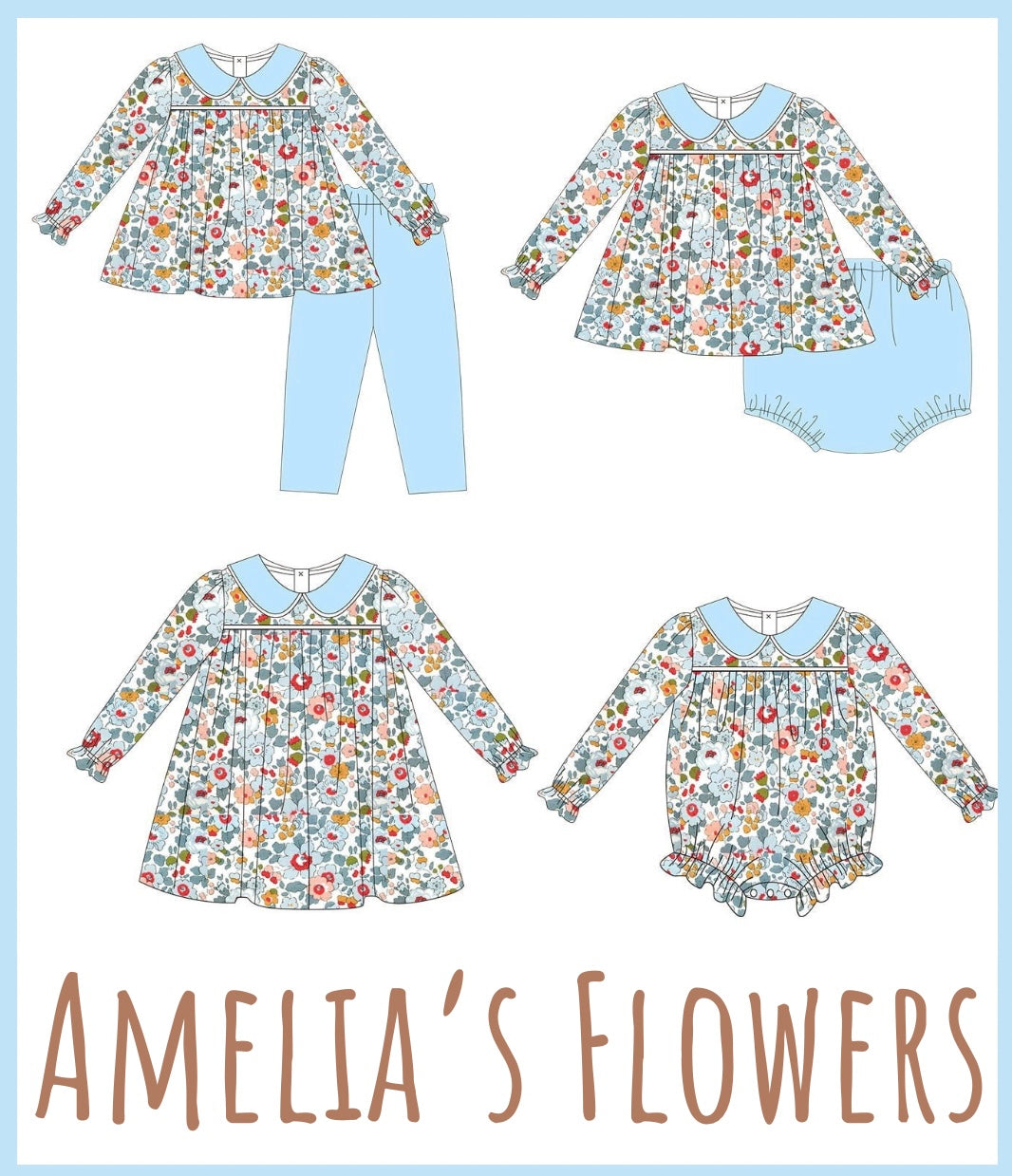 PREORDER 67 - Amelia’s Flowers