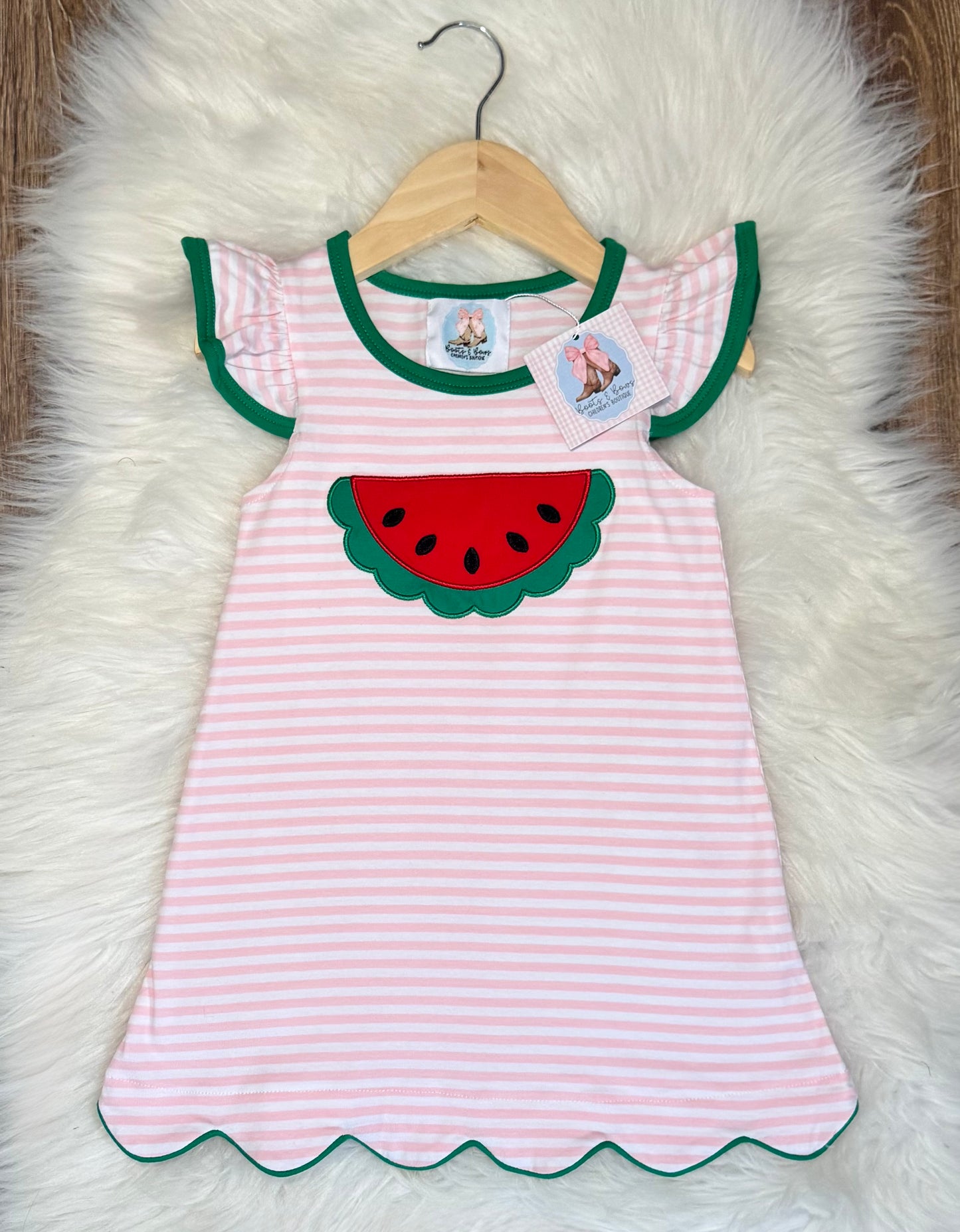 Scalloped + Sweet Dress