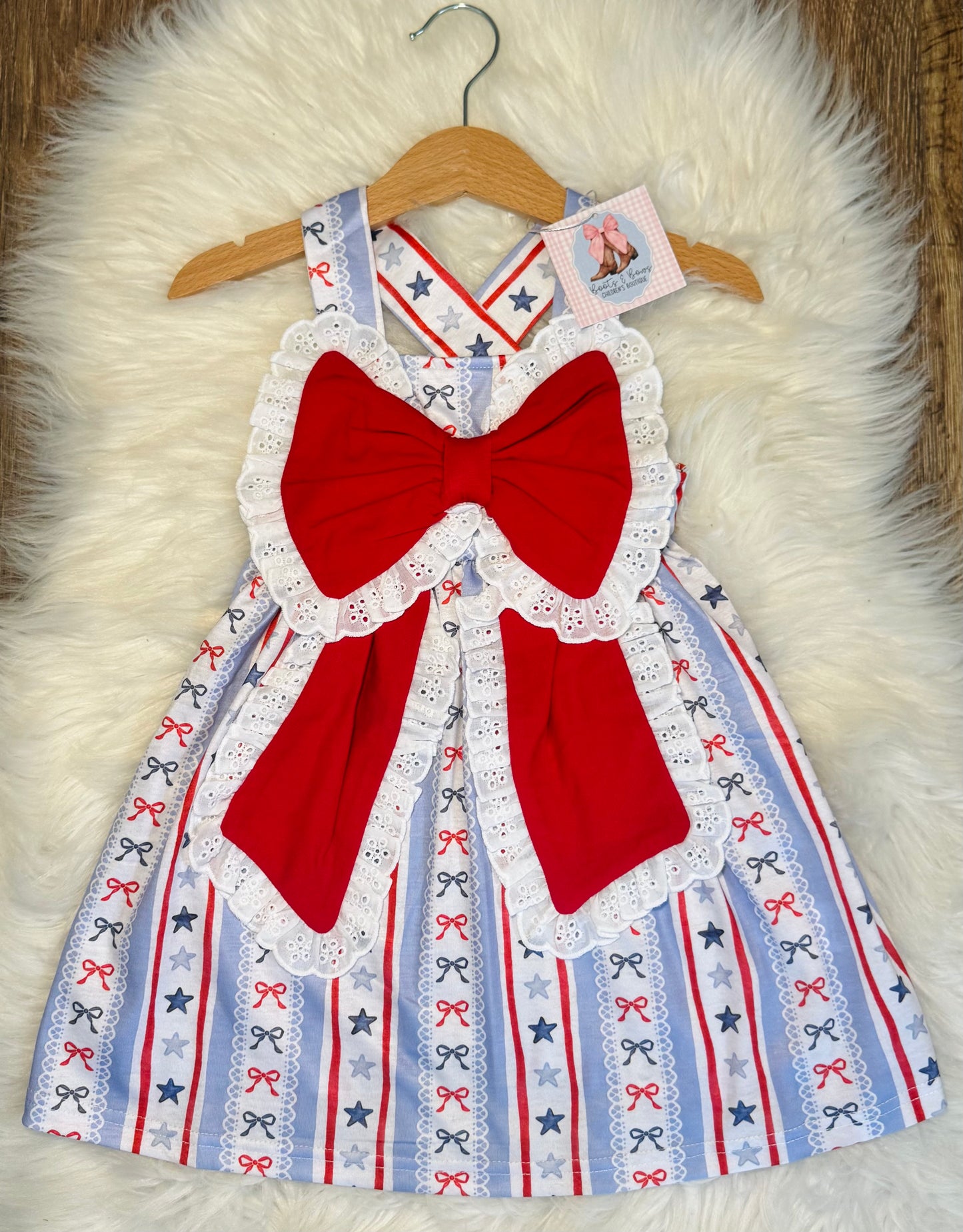 America The Bow-Tiful Dress