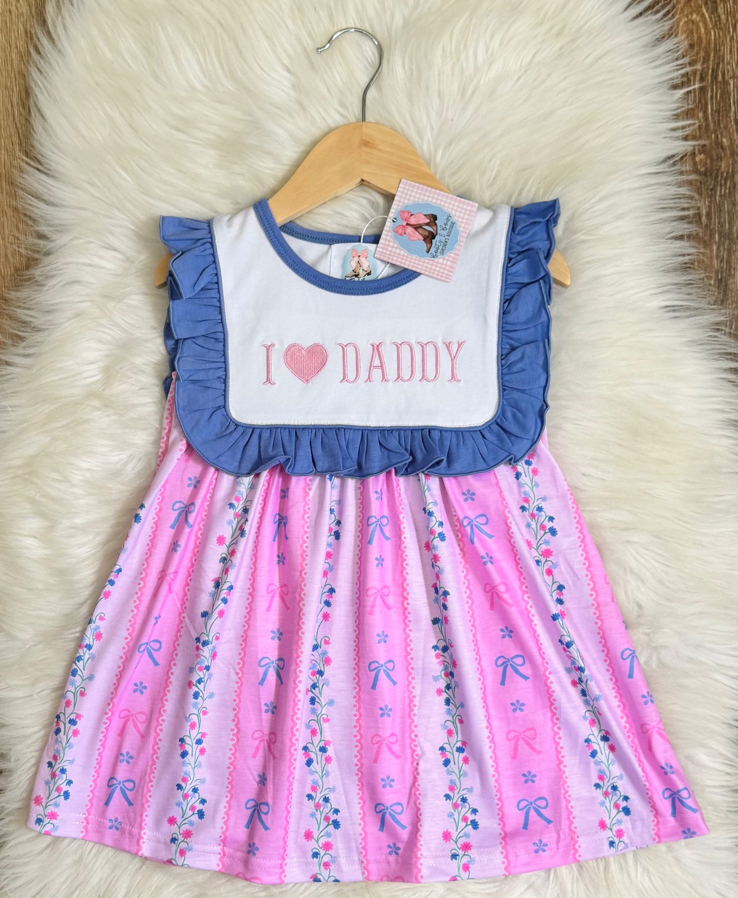 I Love Daddy Dress