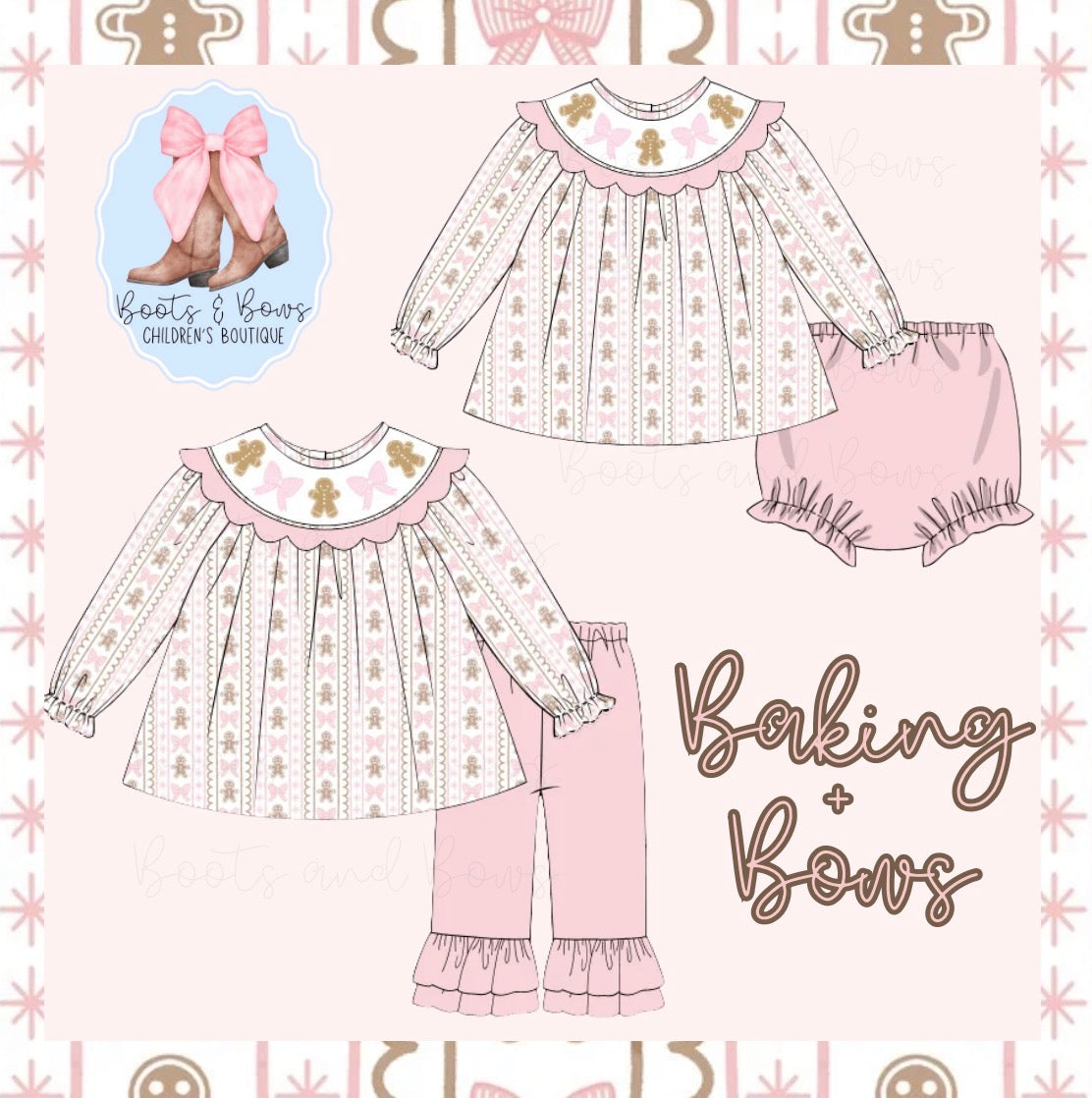PREORDER 40 - Baking + Bows (ETA NOVEMBER) *CHRISTMAS DEAL OF THE DAY*