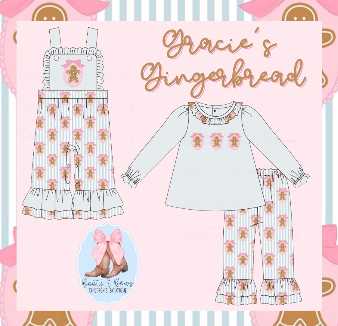 PREORDER 40 - Gracie's Gingerbread (ETA NOVEMBER) *CHRISTMAS DEAL OF THE DAY*