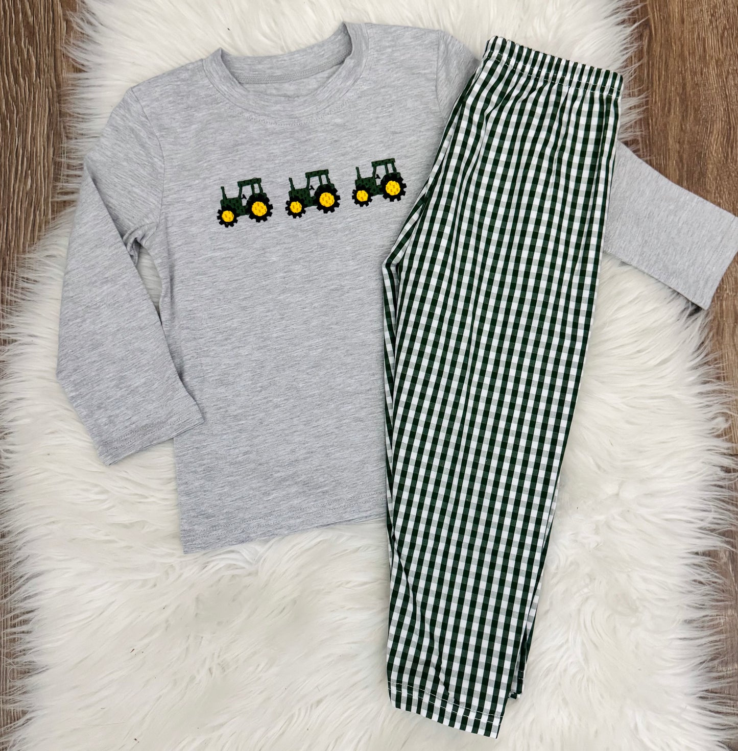 Tractor Trio Pants Set
