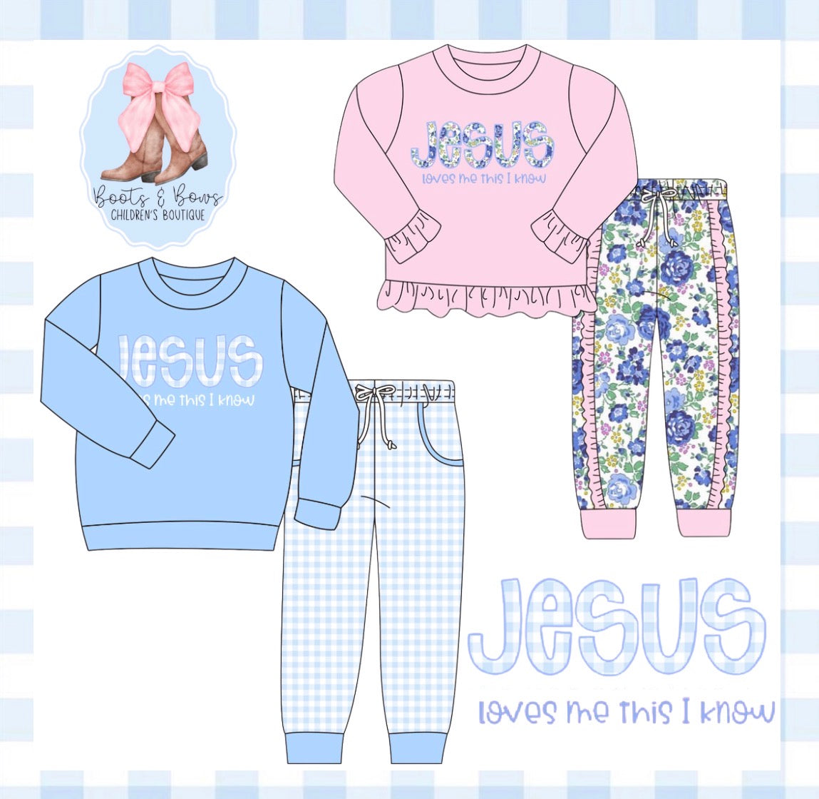 PREORDER 43 - Jesus Loves Me Sets (ETA DECEMBER)