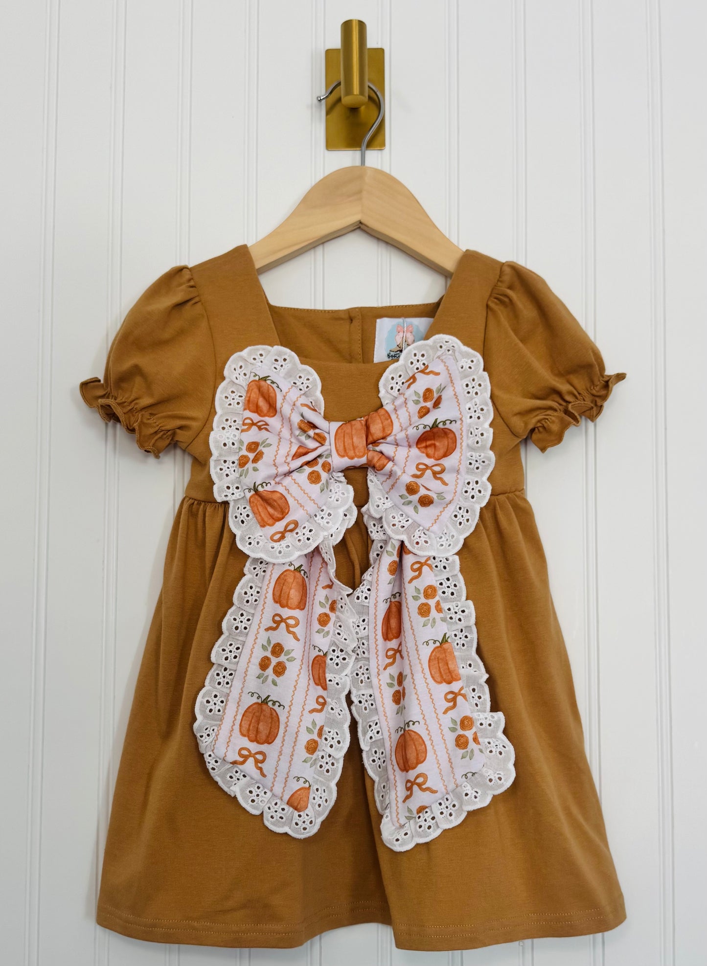 Bow-Ti-Ful Pumpkins Dress
