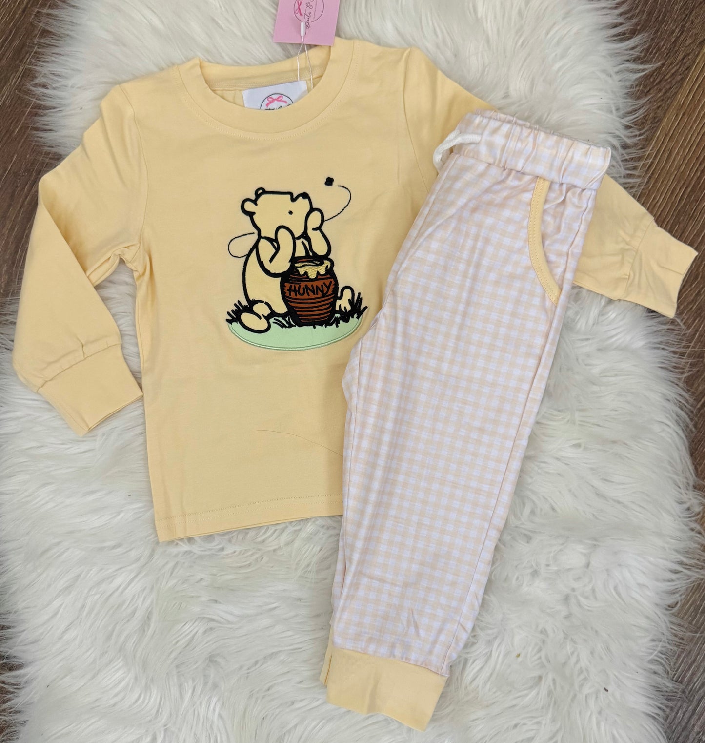 Sweet As "Hunny" Boys Pants Set