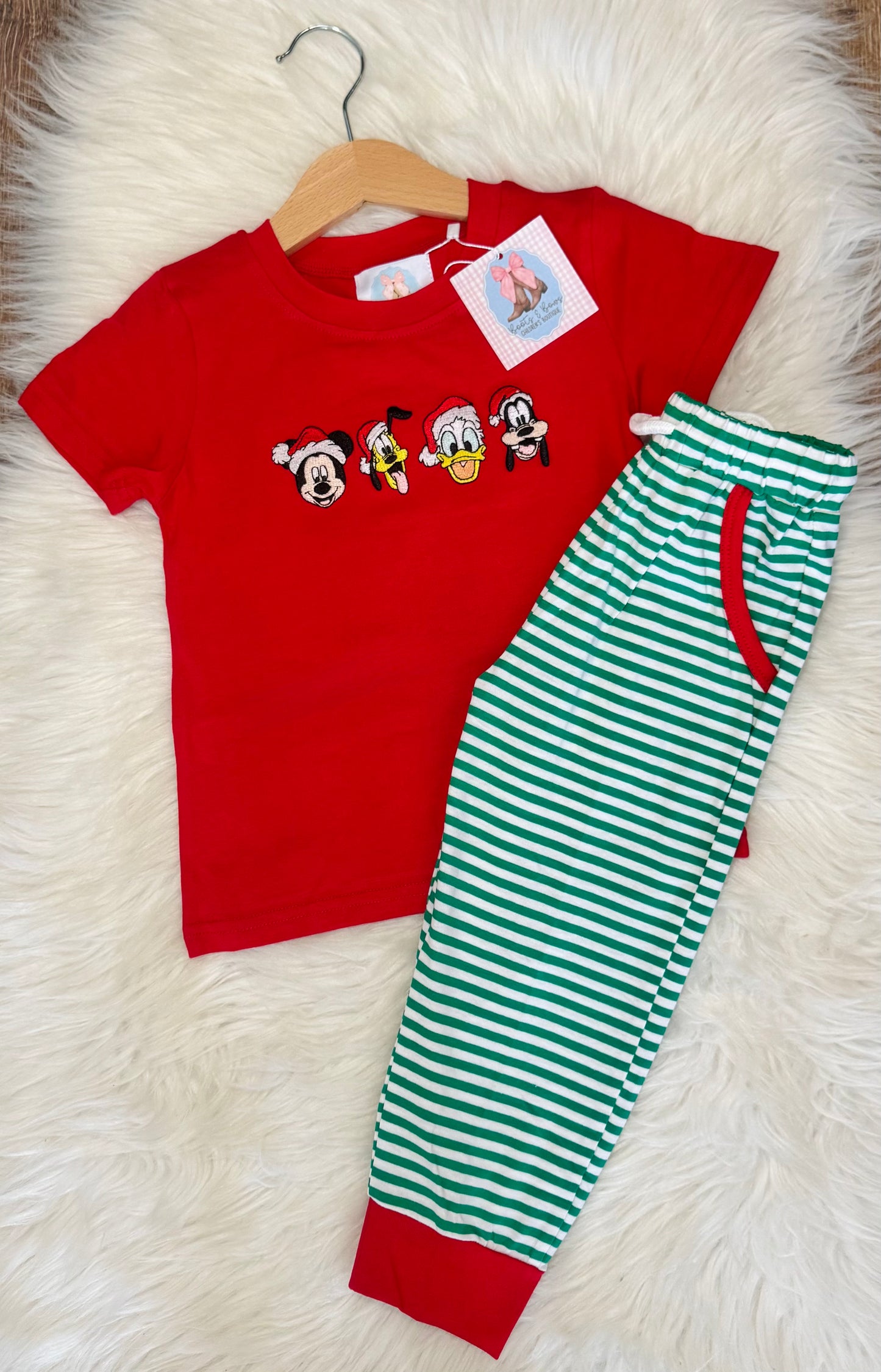 Christmas Pals Boys Pants Set