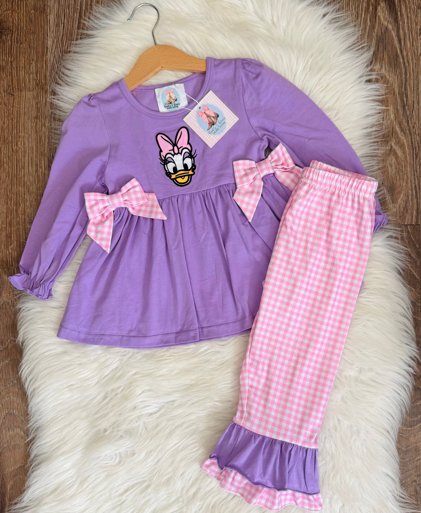 Clubhouse Crew Girls Duck Pants Set