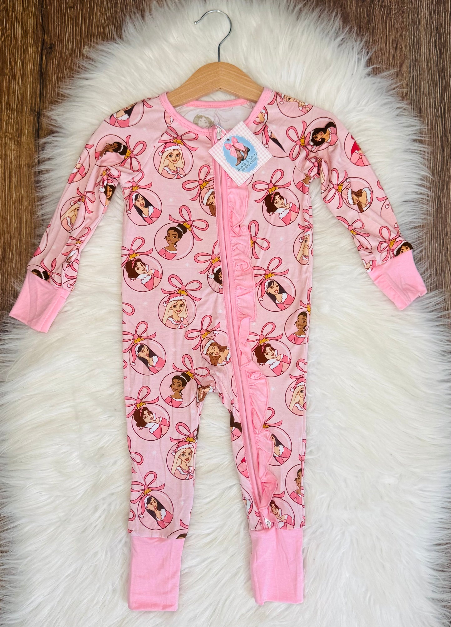 Royal Christmas Bamboo Zippy