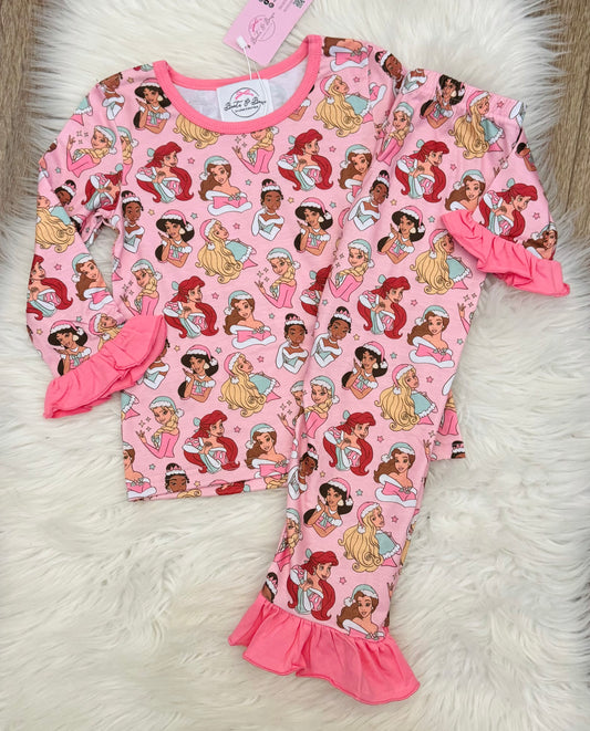 Royal Christmas Pajama Set