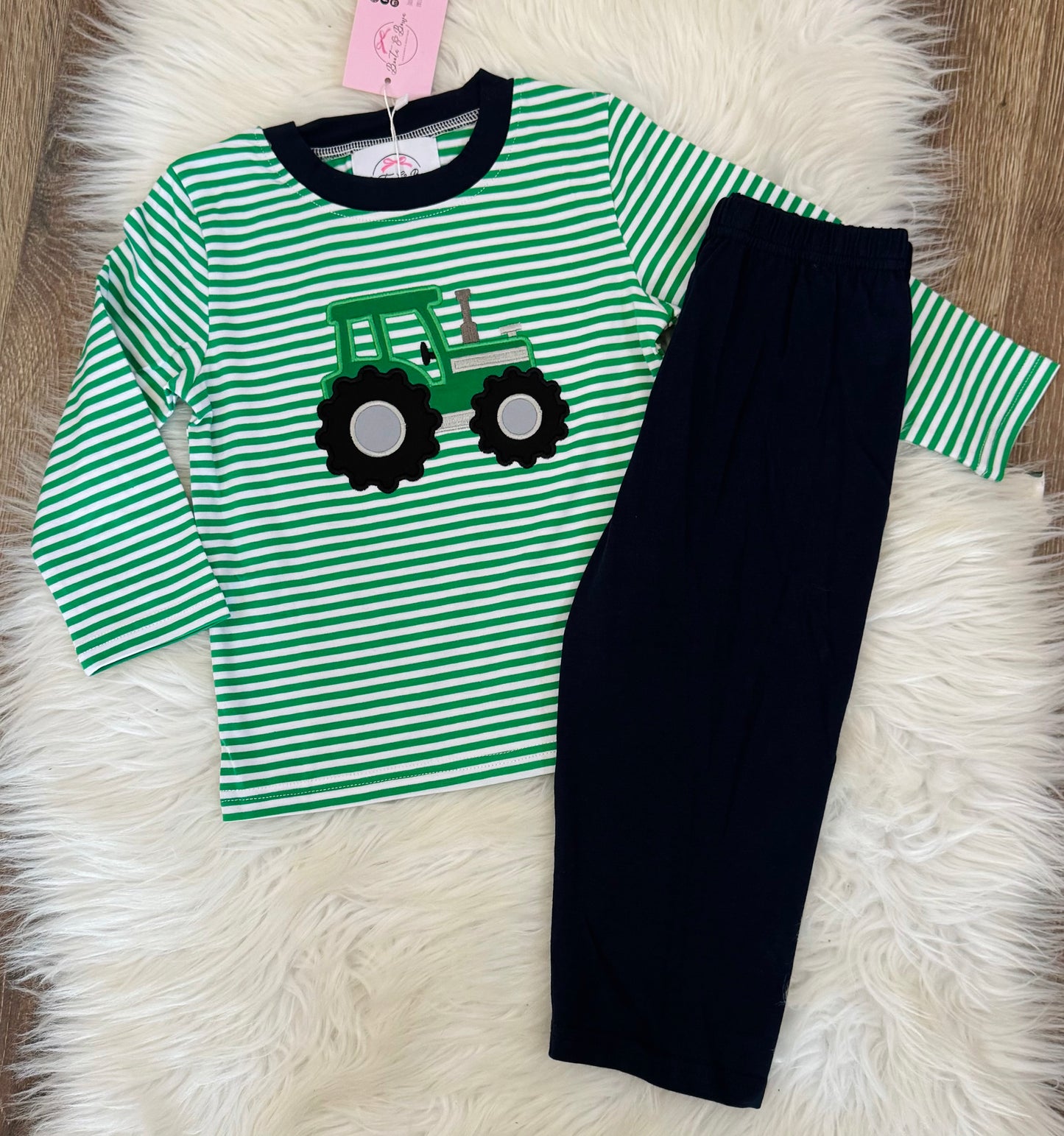 Tractor Time Boys Pants Set