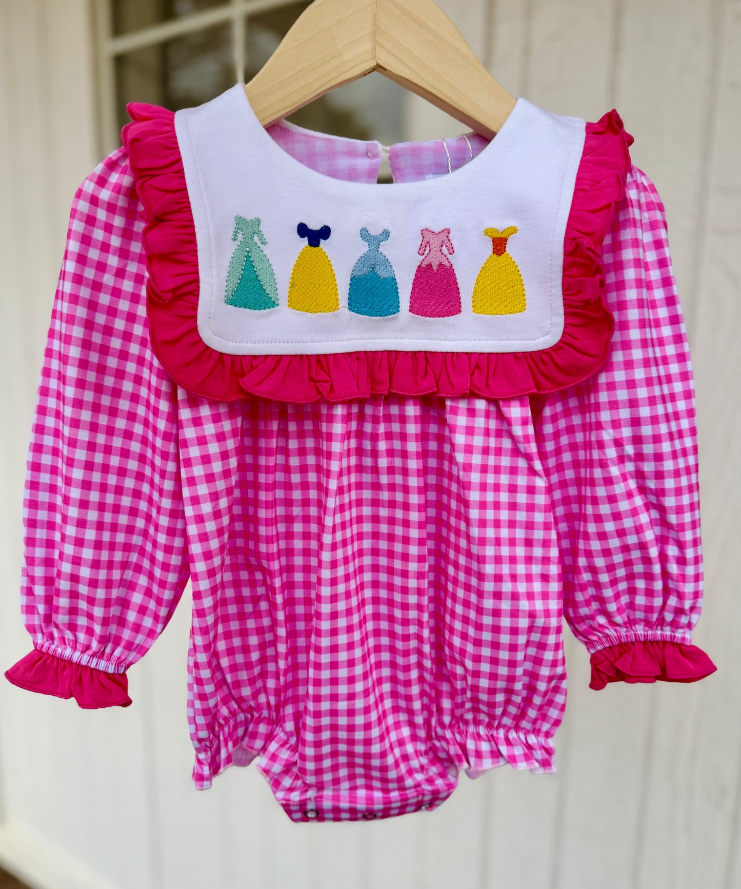 Princess Party Embroidered Bubble