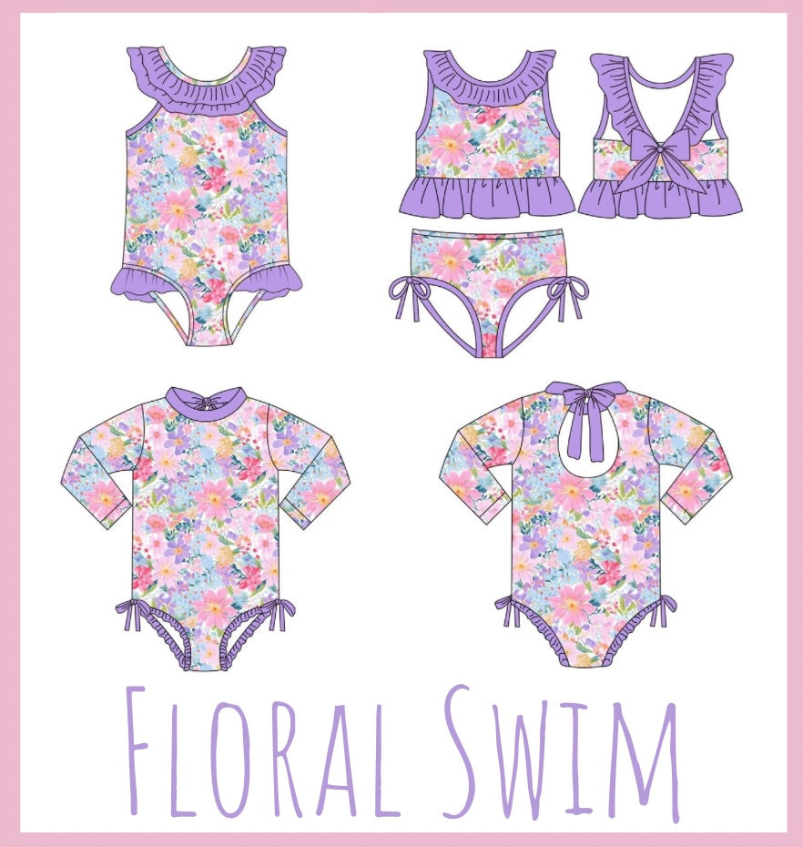PREORDER 89 - Floral Swim