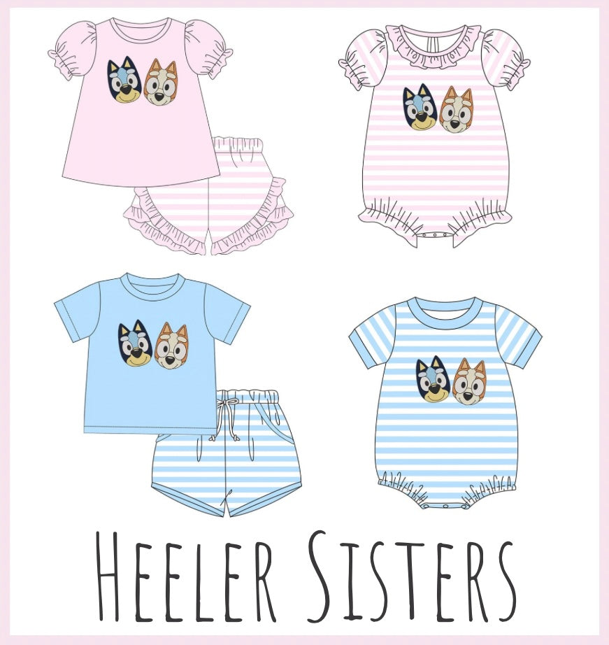 PREORDER 91 - Heeler Sisters