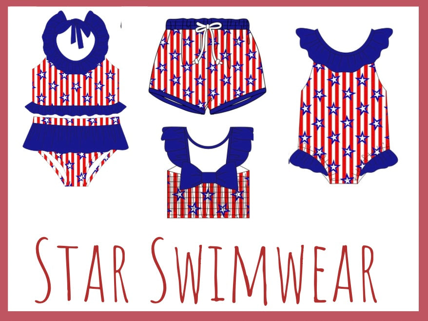 PREORDER 91 - Star Swimwear