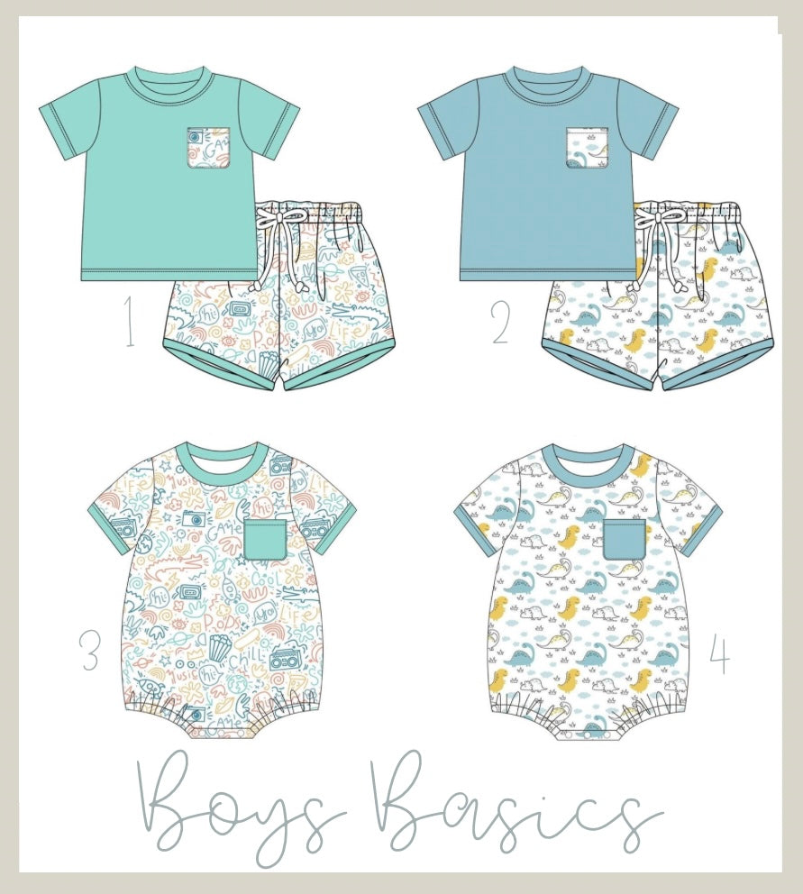 PREORDER 01 - Boys Basics