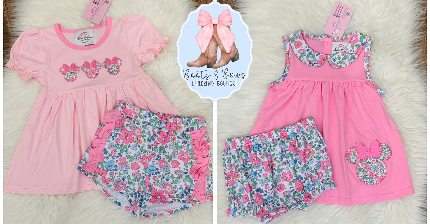 PREORDER 93 - Floral Mouse Collection