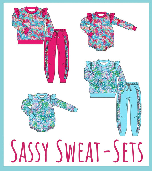 PREORDER 67 - Sassy Sweat-Sets