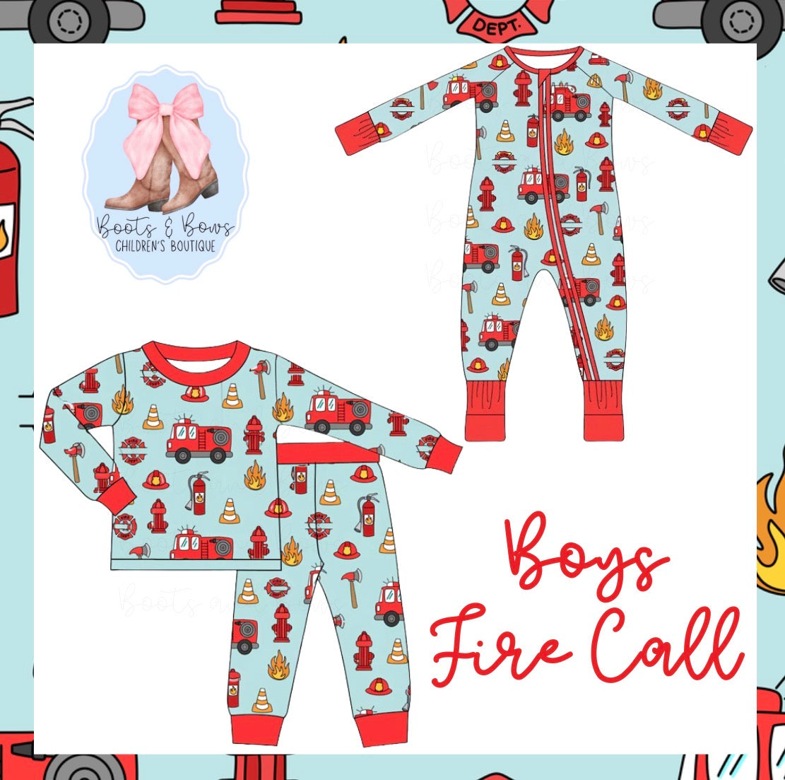 PREORDER 50 - Boys Fire Call (ETA JANUARY)