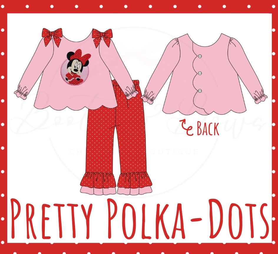 PREORDER 68 -Pretty Polka-Dots