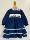 Luke 2:11 Smocked Girls Dress