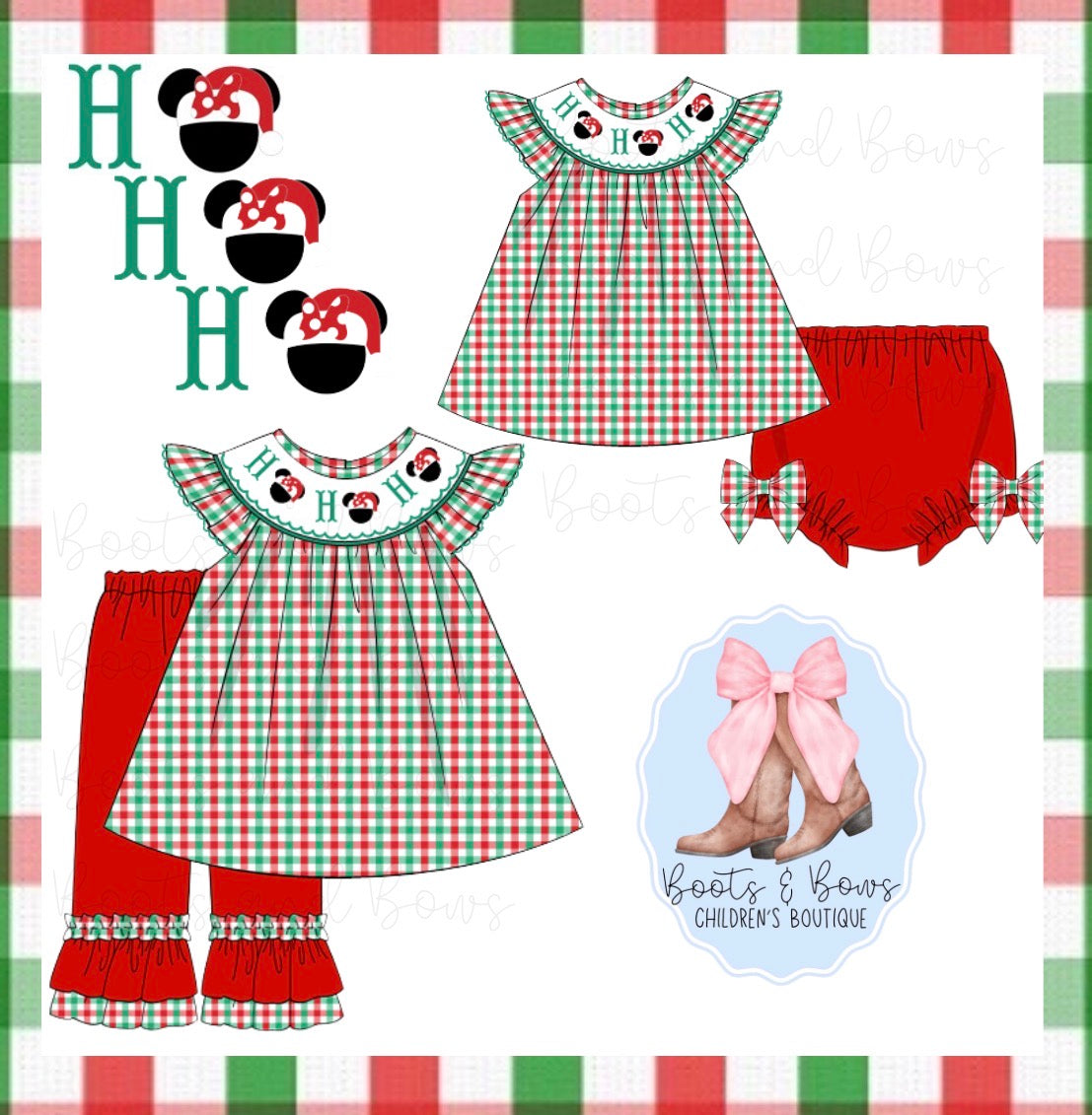 PREORDER 40 - Ho Ho Ho Mouse (ETA November)