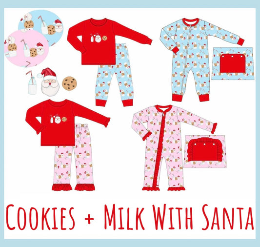 PREORDER 55 - Cookies and Milk With Santa EXTRAS