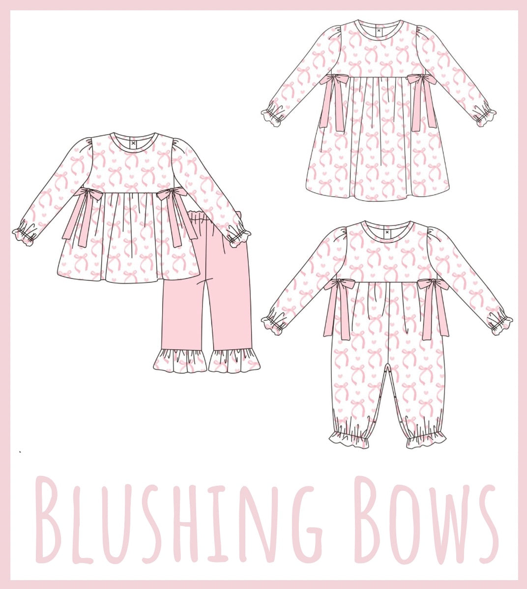 PREORDER 67 - Blushing Bows