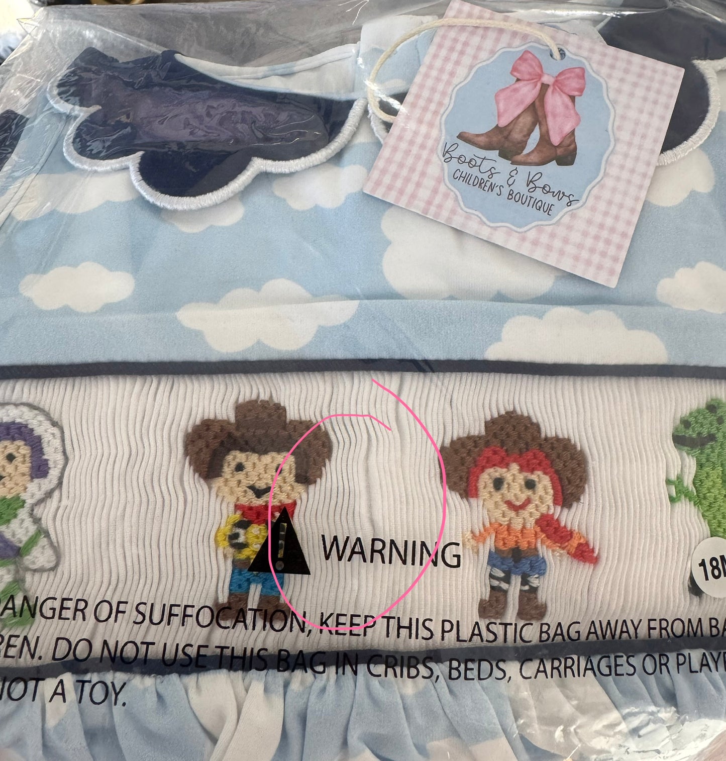 IMPERFECT Toy Friends Girls Bloomer Set