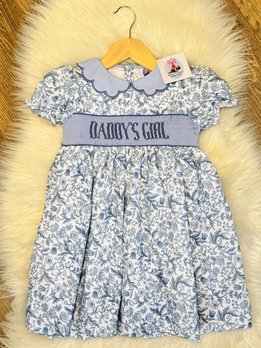 Daddy's Girl Smocked Dress