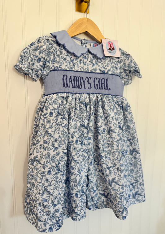 Daddy's Girl Smocked Dress