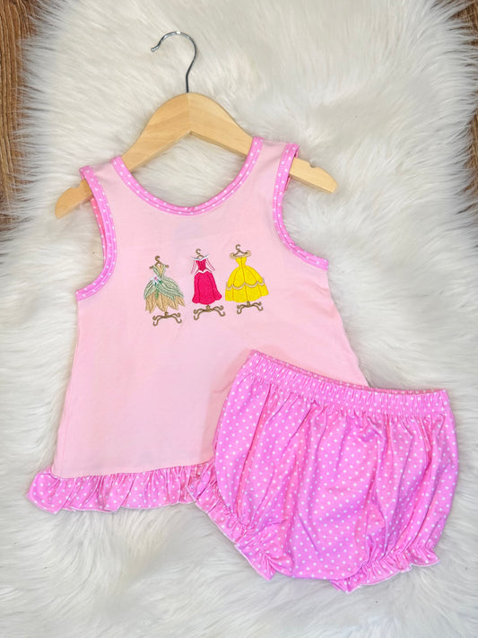 Enchanted Dresses Bloomer Set