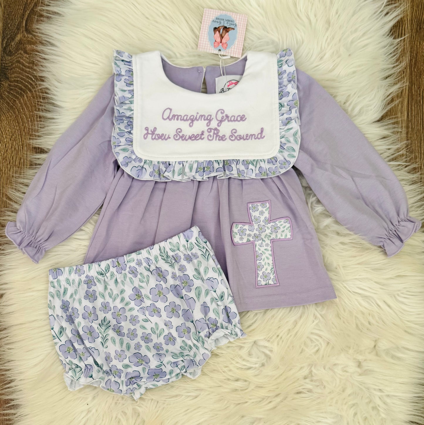 Amazing Grace Floral Bloomer Set