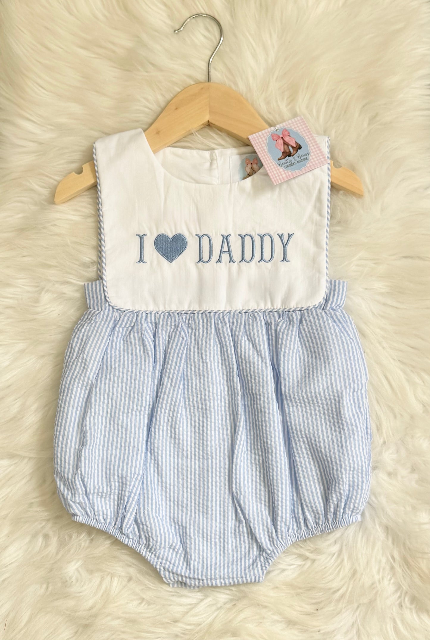 I Love Daddy Boys Bubble