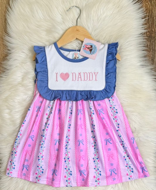 I Love Daddy Dress