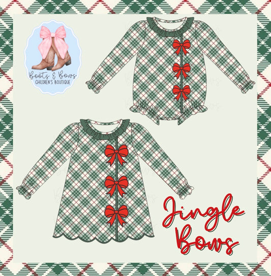 PREORDER 40 - Jingle Bows (ETA NOVEMBER)