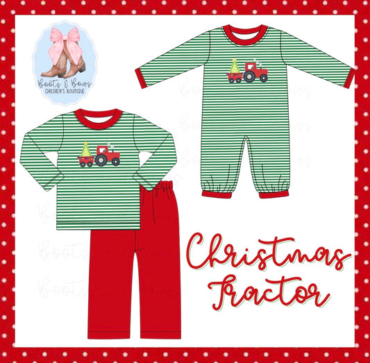 PREORDER 40 - Christmas Tractor (ETA NOVEMBER)
