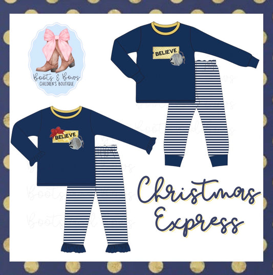 PREORDER 40 - Christmas Express Pajama Sets (ETA NOVEMBER)