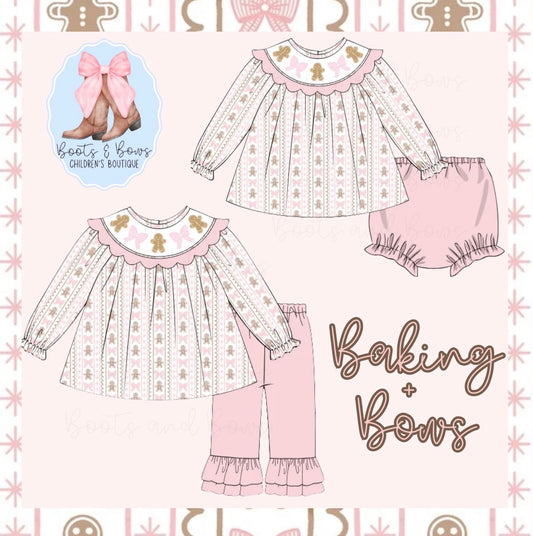PREORDER 40 - Baking + Bows (ETA NOVEMBER) *CHRISTMAS DEAL OF THE DAY*