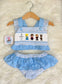 Ice Friends Smocked Swimsuit