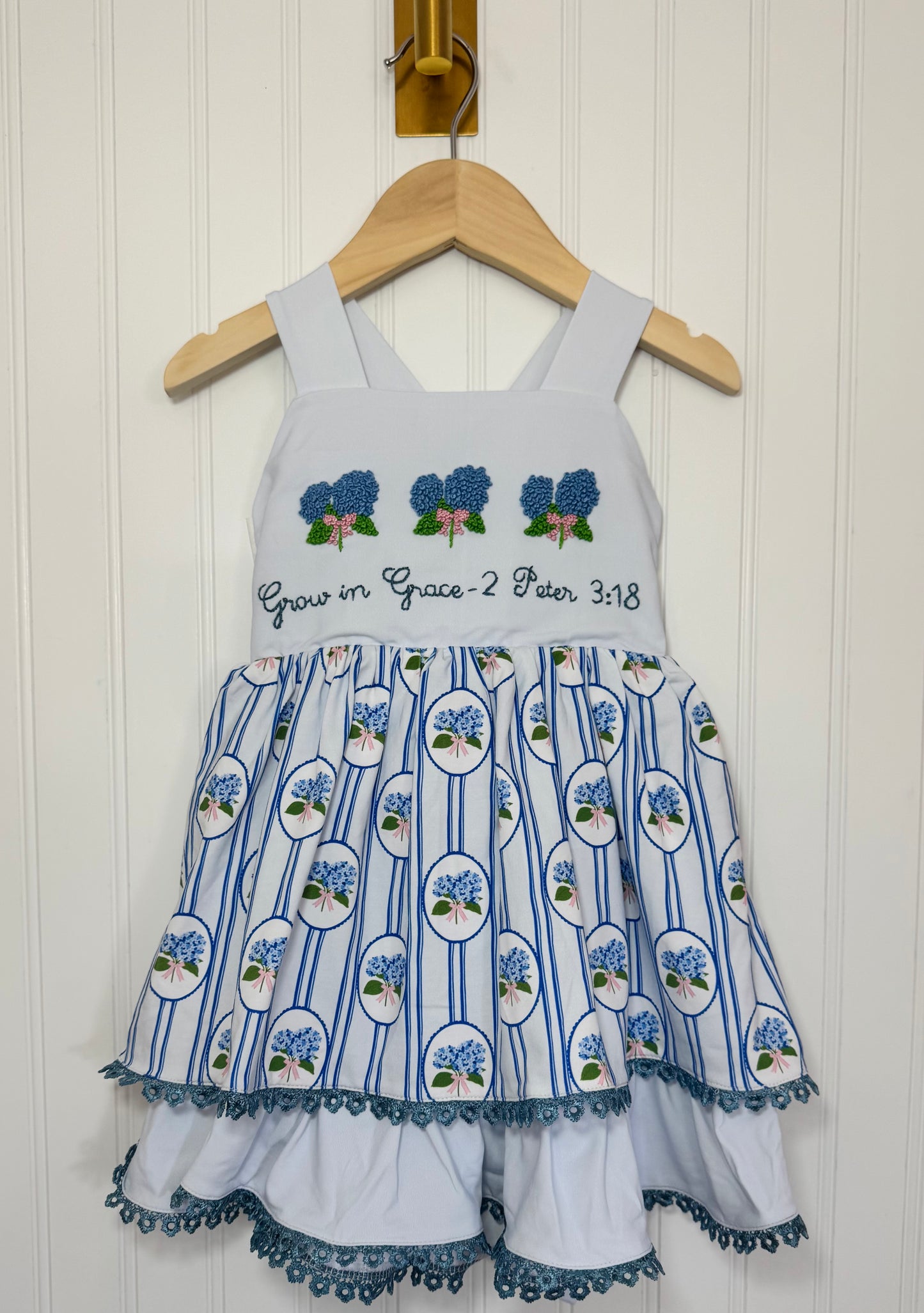 Grow In Grace French Knot Dress