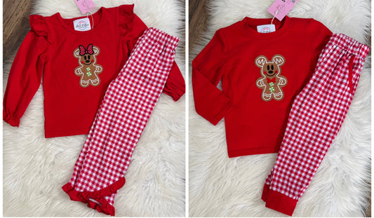 Christmas Cookies Pants Set