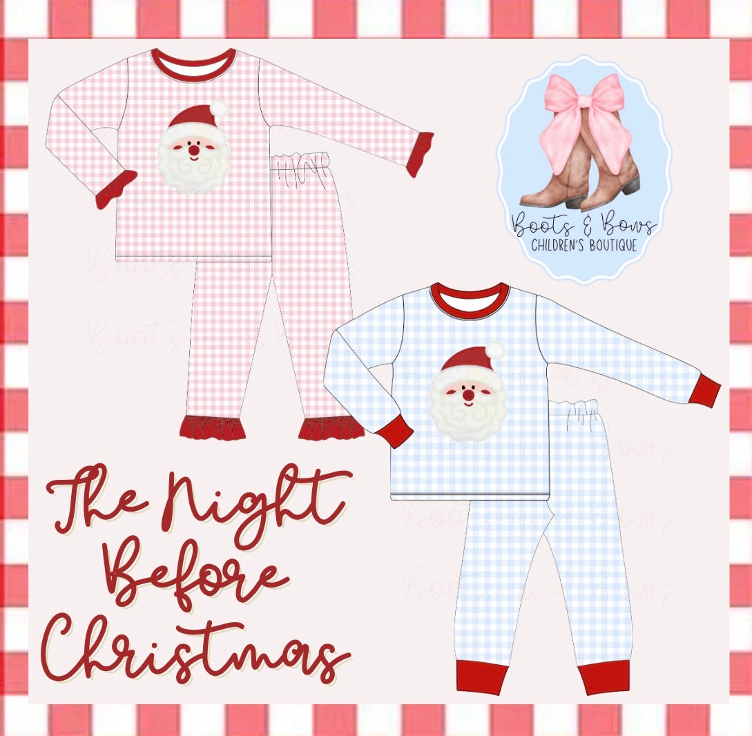 PREORDER 40 - The Night Before Christmas PJs (ETA NOVEMBER) *CHRISTMAS DEAL OF THE DAY*