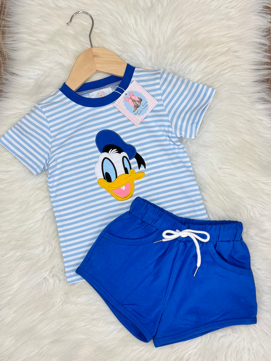 Duck Duo Boys Shorts Set