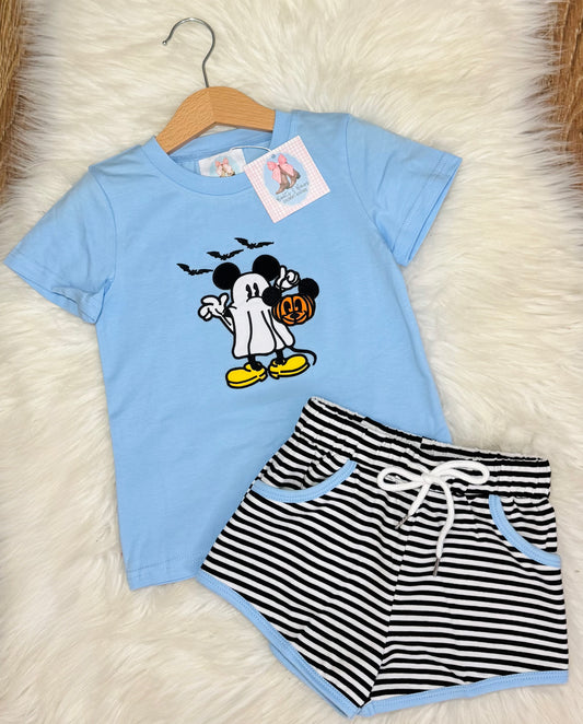 Sweet + Spooky Boys Shorts Set