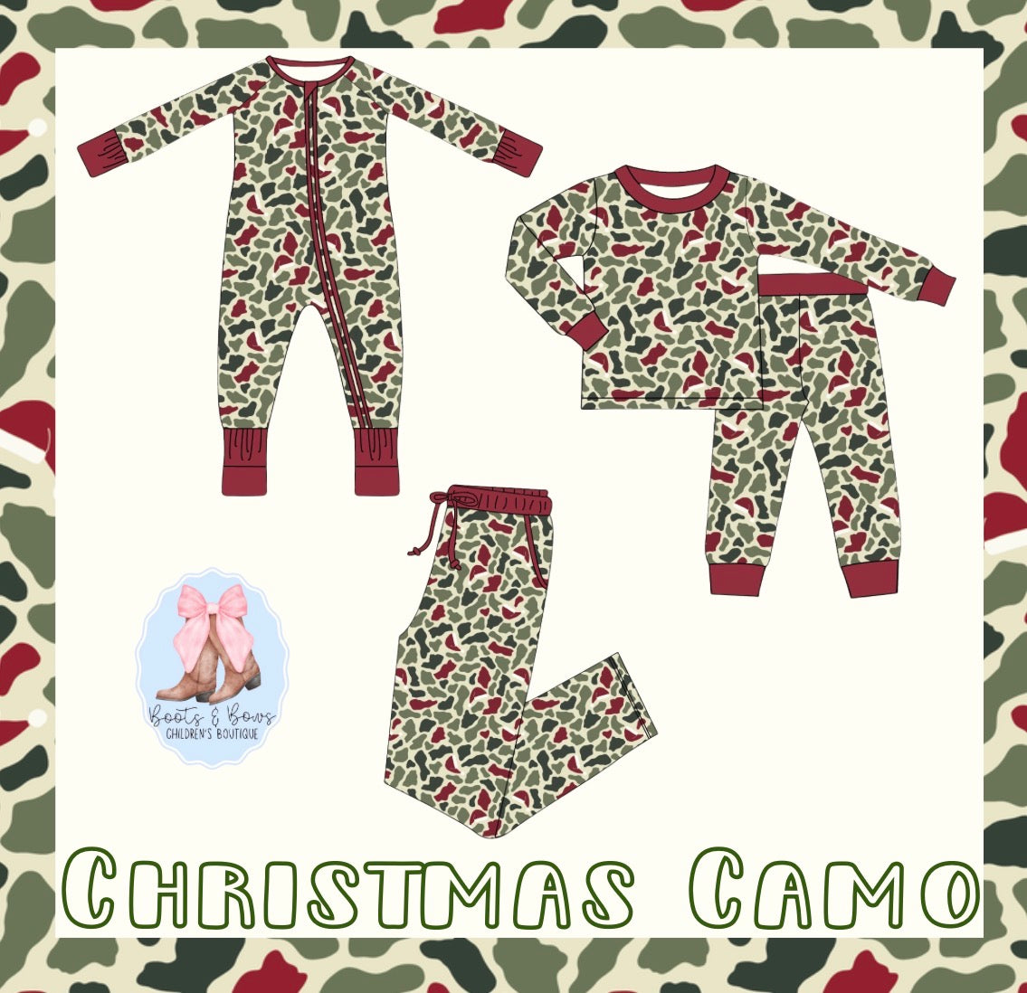 PREORDER 41 - Christmas Camo (ETA NOVEMBER)