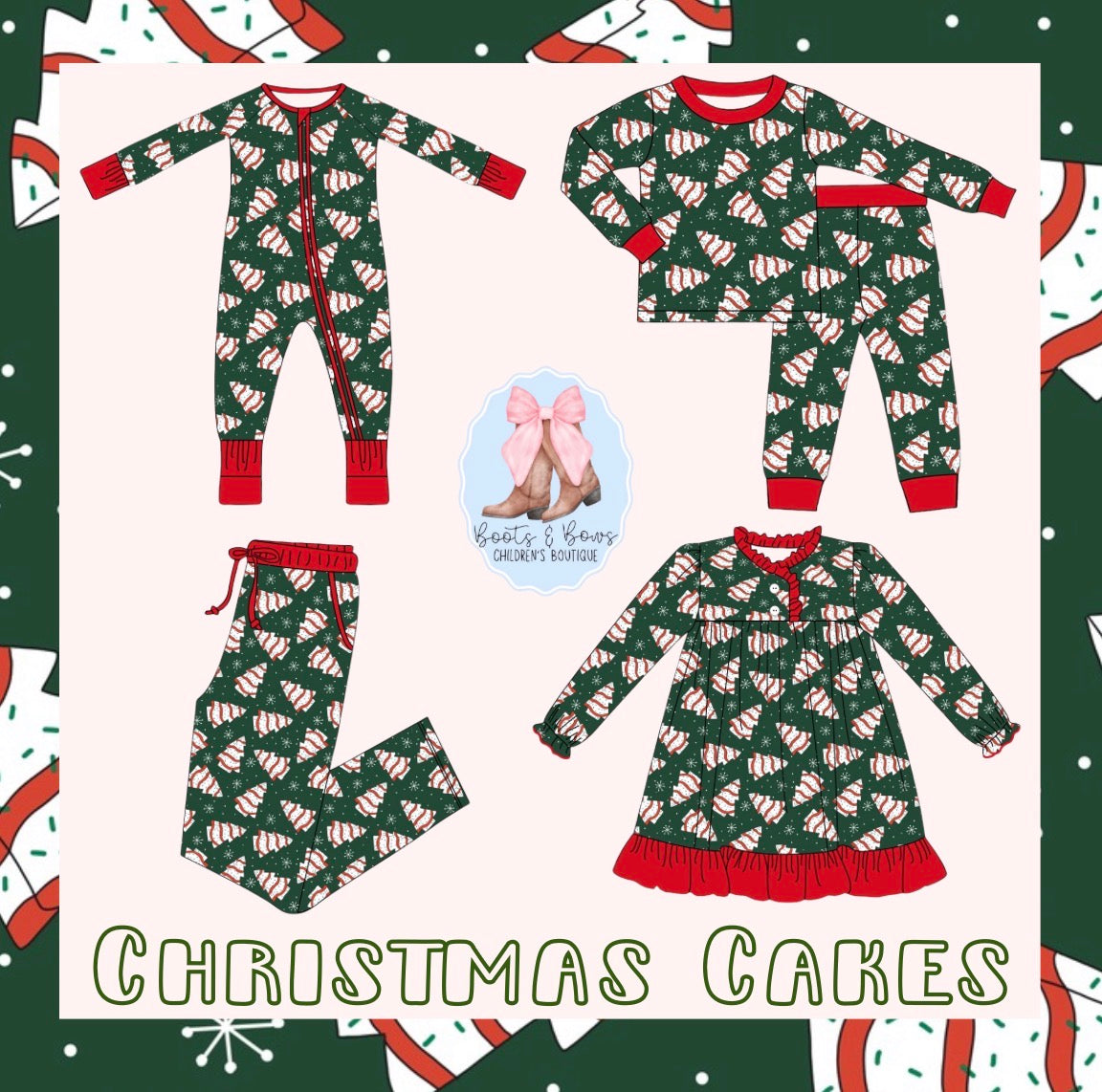 PREORDER 41 - Christmas Cakes (ETA NOVEMBER)