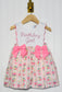 Embroidered Birthday Girl Dress