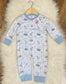 Boys Birthday Print Zippy With Embroidery