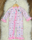 Girls Birthday Print Zippy With Embroidery